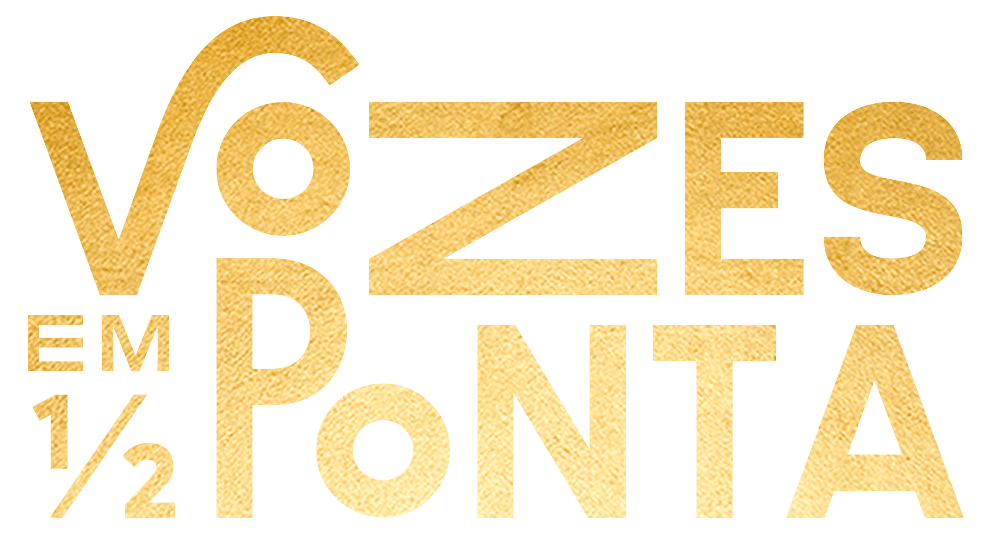 Logo Vozes Fundo Amarelo Torrado